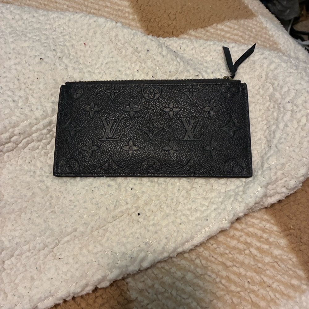 Louis Vuitton Black Monogram Felicie Insert Empreinte